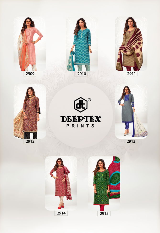 Chief Guest Vol 29 By Deeptex Cotton Dress Material Catalog
